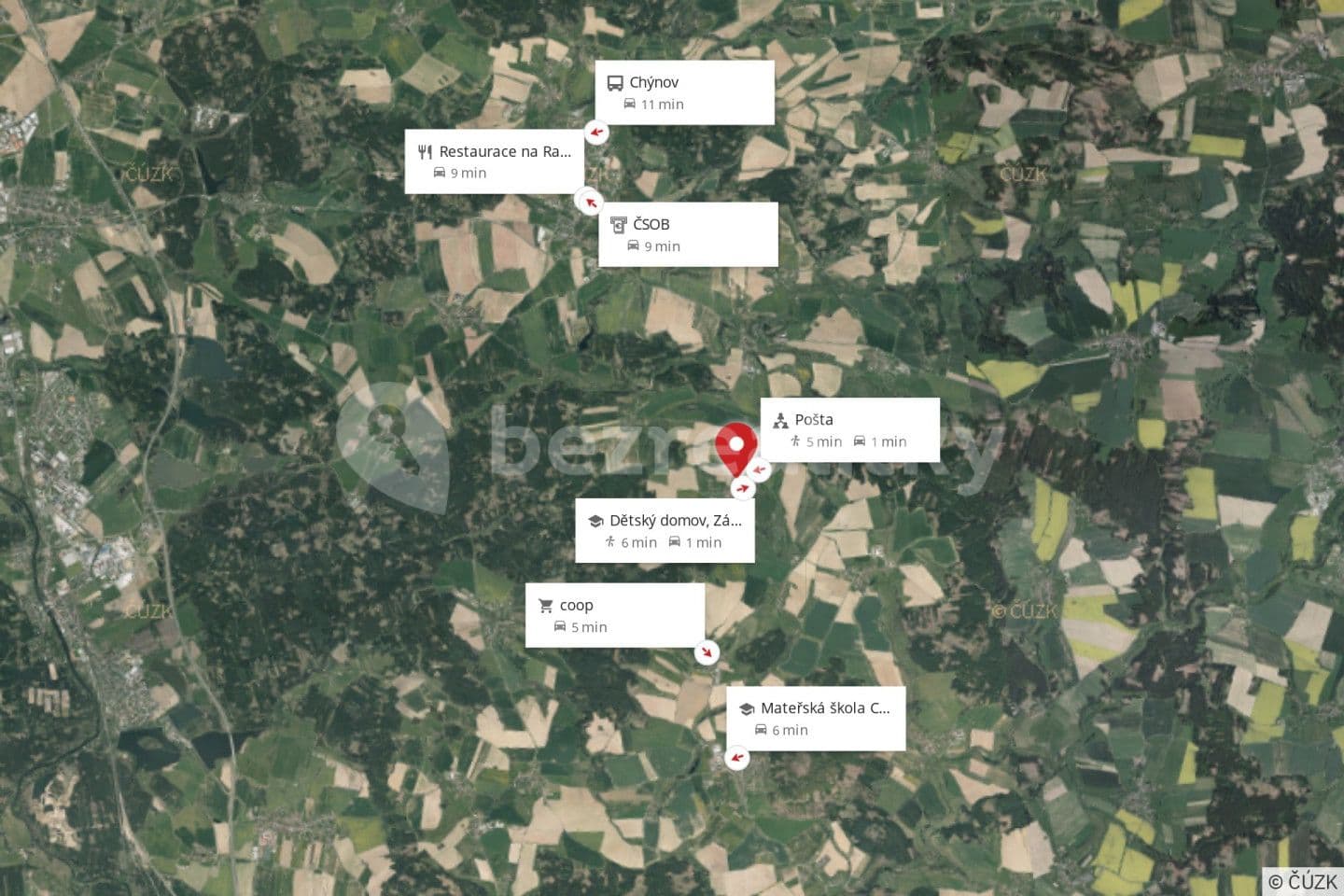 Predaj pozemku 3.885 m², Radenín, Jihočeský kraj