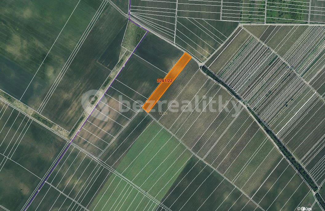 Predaj pozemku 612 m², Hrušky, Jihomoravský kraj