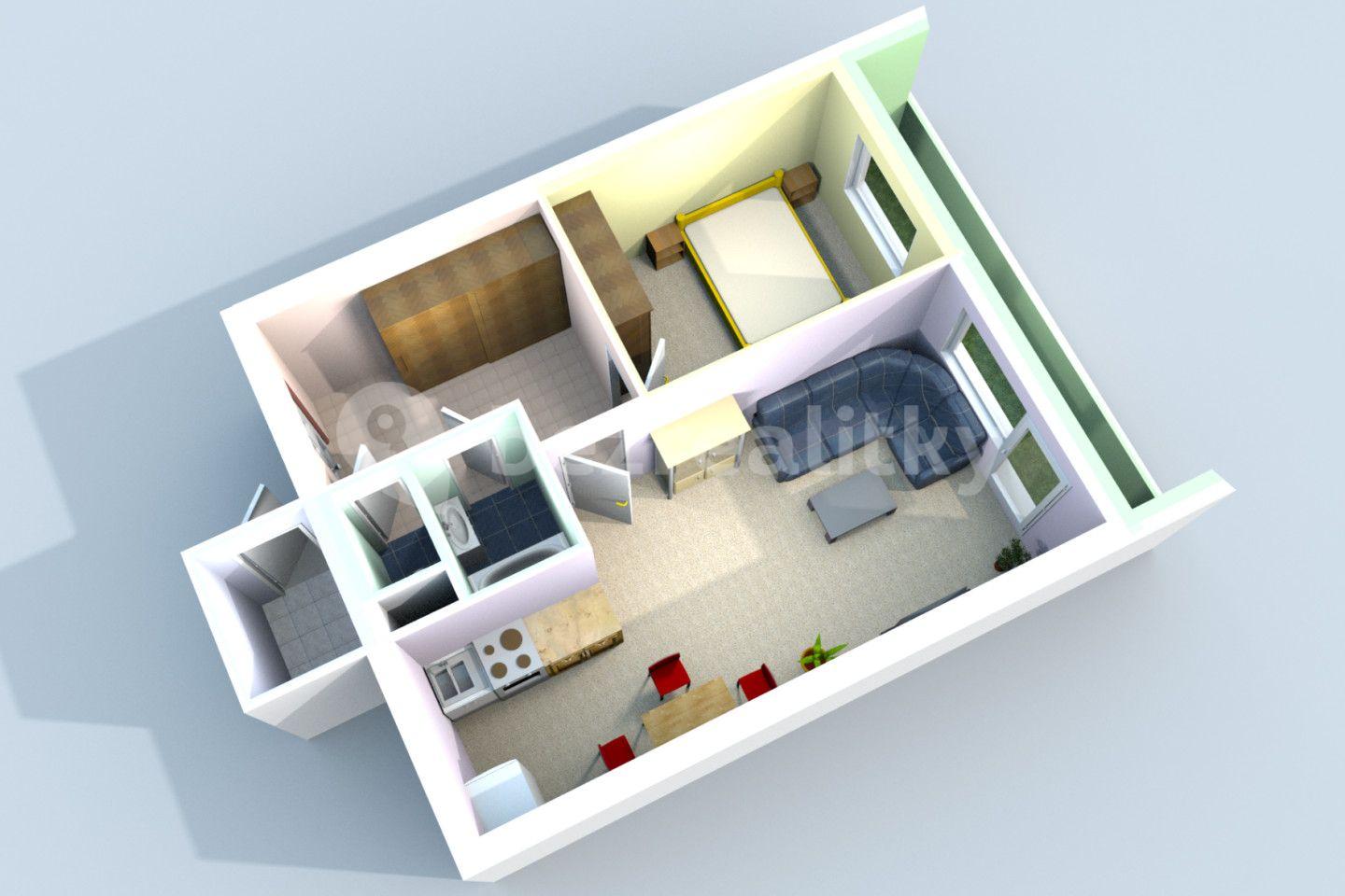 Predaj bytu 2-izbový 42 m², Jana Palacha, Kutná Hora, Středočeský kraj