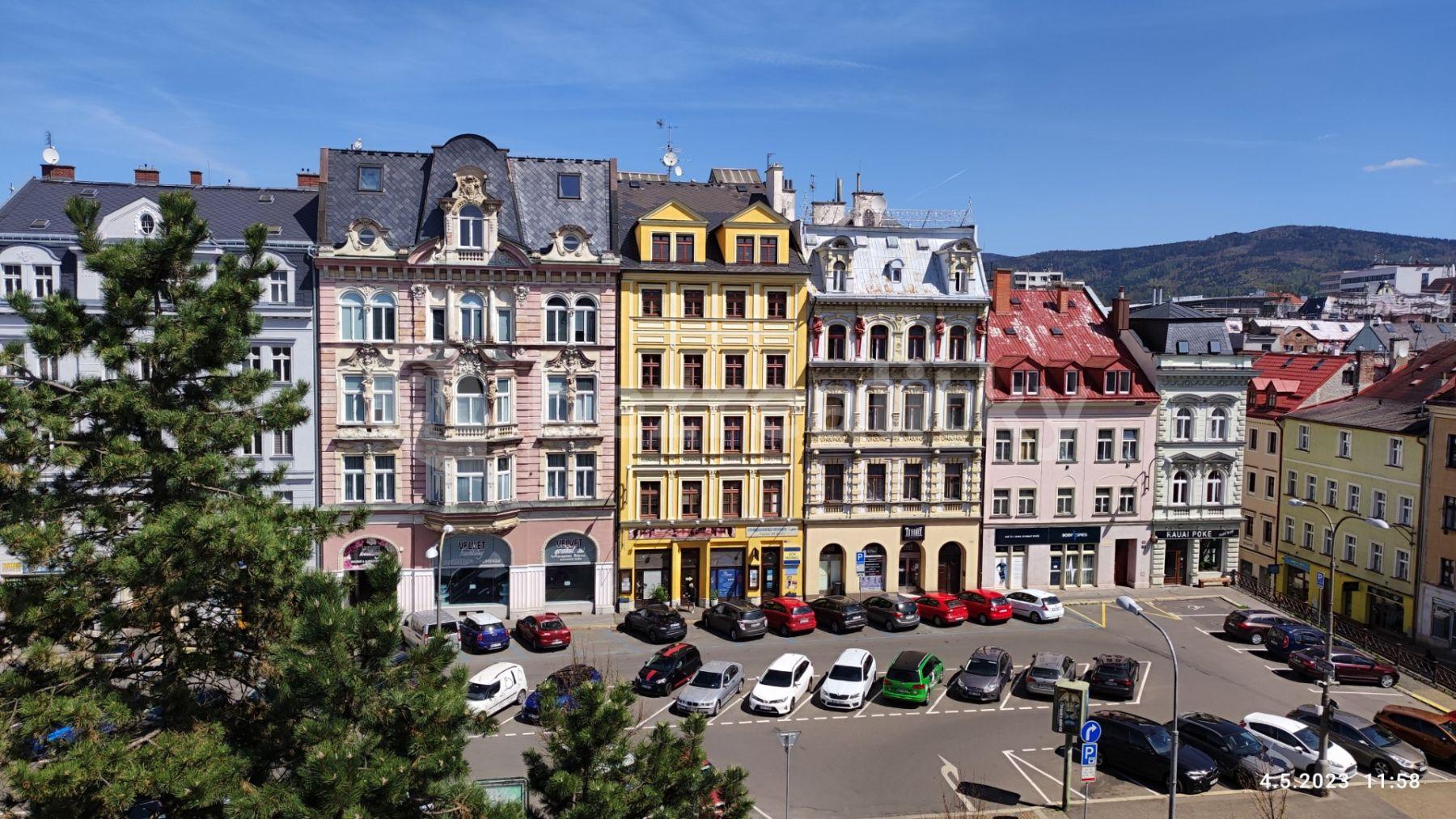Prenájom bytu 1-izbový 32 m², nám. Sokolovské, Liberec, Liberecký kraj
