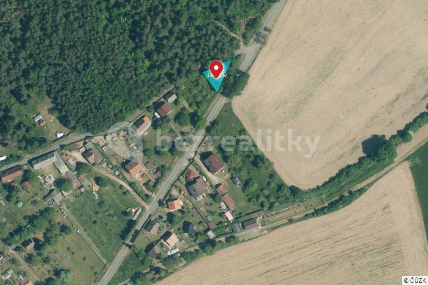 Predaj pozemku 273 m², Kvášňovice, Plzeňský kraj