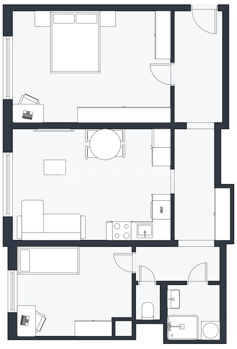 Predaj bytu 3-izbový 68 m², Sečská, Praha, Praha