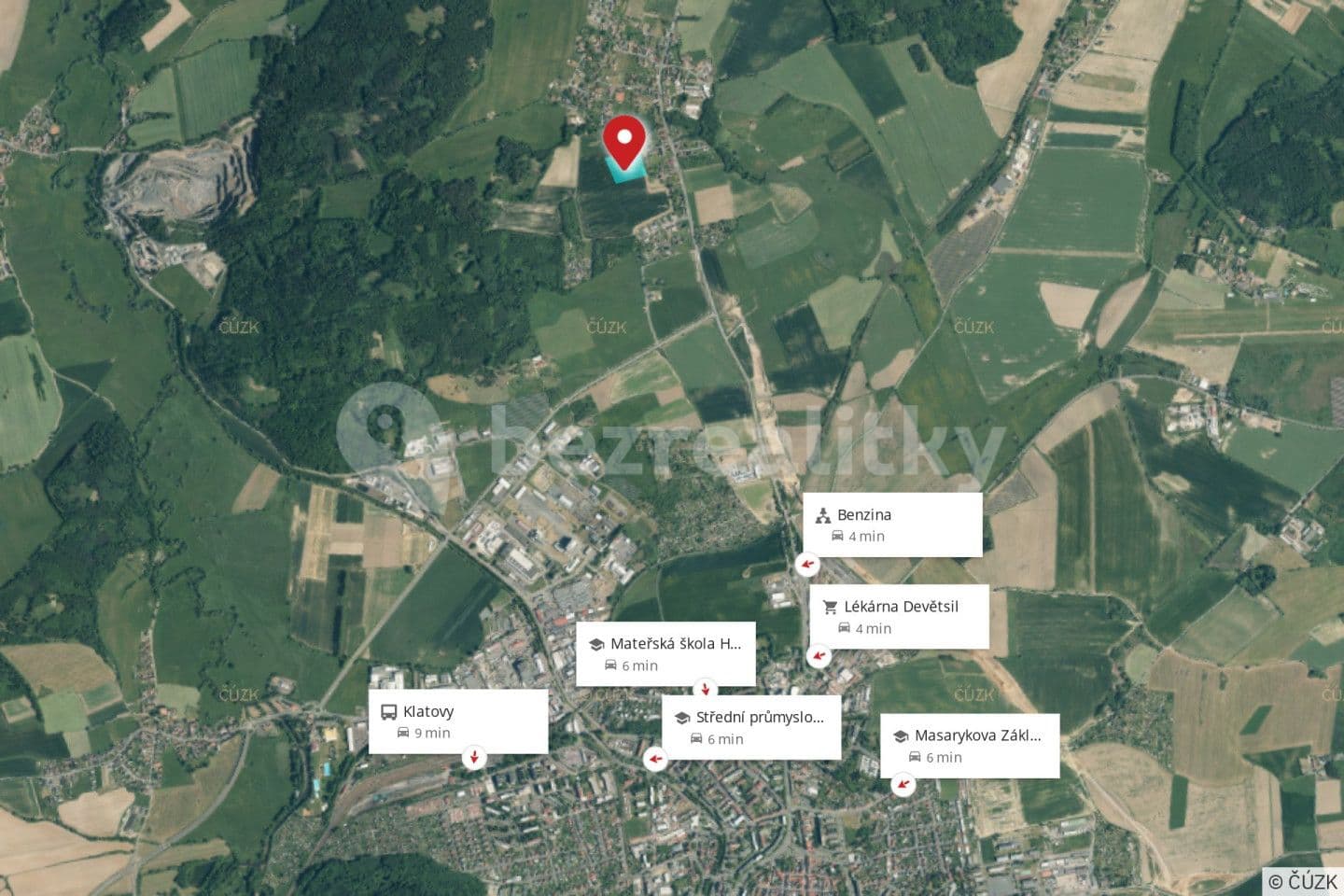Predaj pozemku 16.029 m², Klatovy, Plzeňský kraj