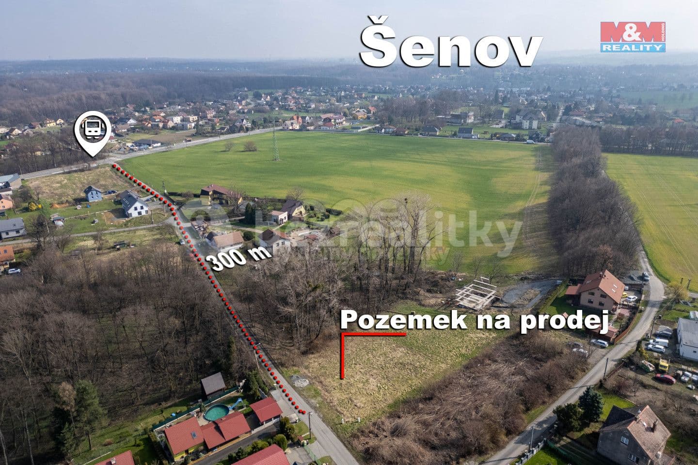 Predaj pozemku 821 m², Újezdní, Ostrava, Moravskoslezský kraj