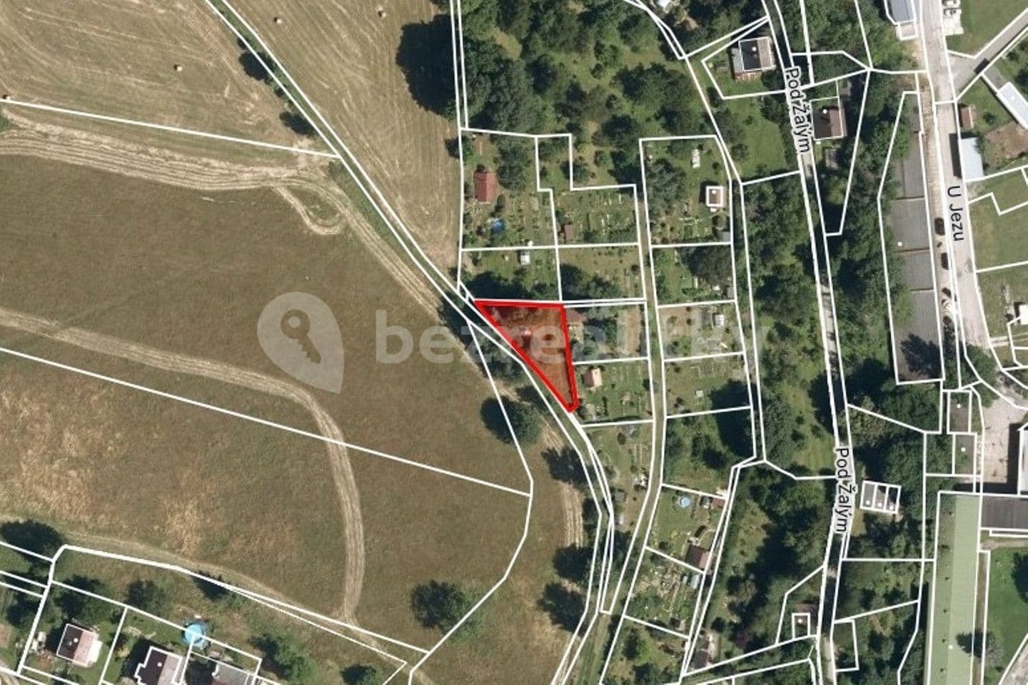 Predaj pozemku 388 m², Pod Žalým, Vrchlabí, Královéhradecký kraj
