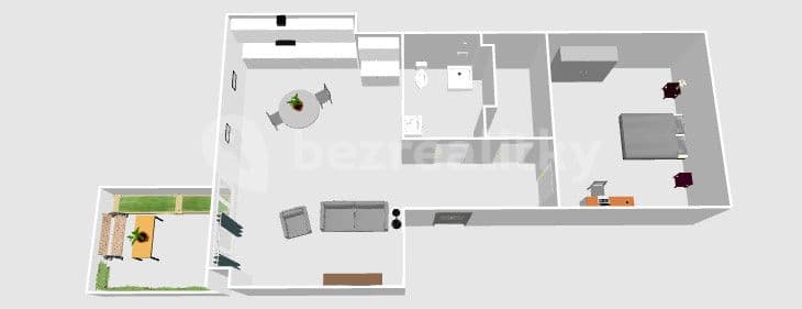 Predaj bytu 2-izbový 44 m², Lipová, Stěžery, Královéhradecký kraj