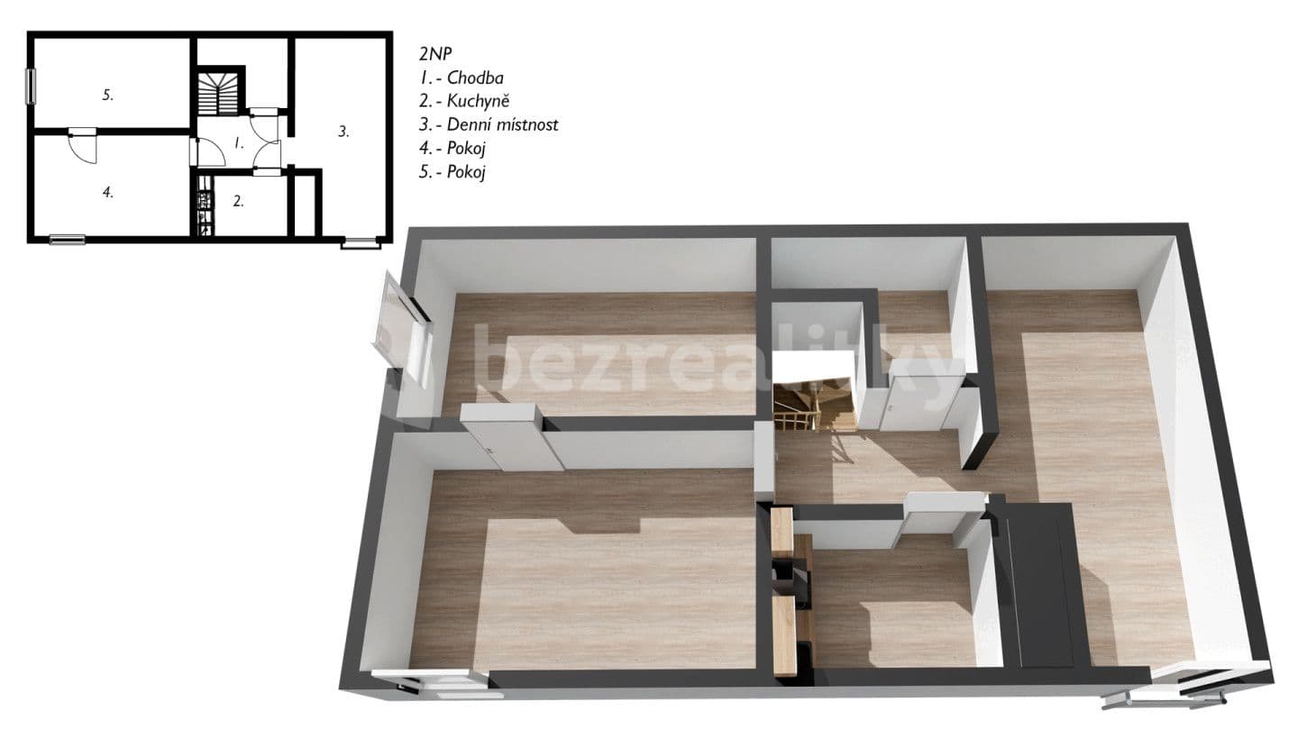 Predaj domu 129 m², pozemek 262 m², Řehlovice, Ústecký kraj