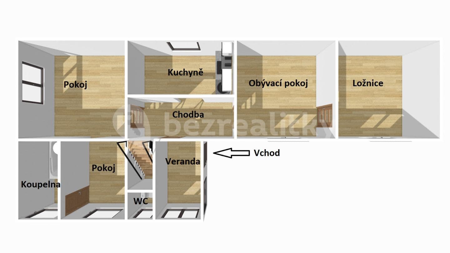 Predaj domu 109 m², pozemek 841 m², Boudy, Jihočeský kraj