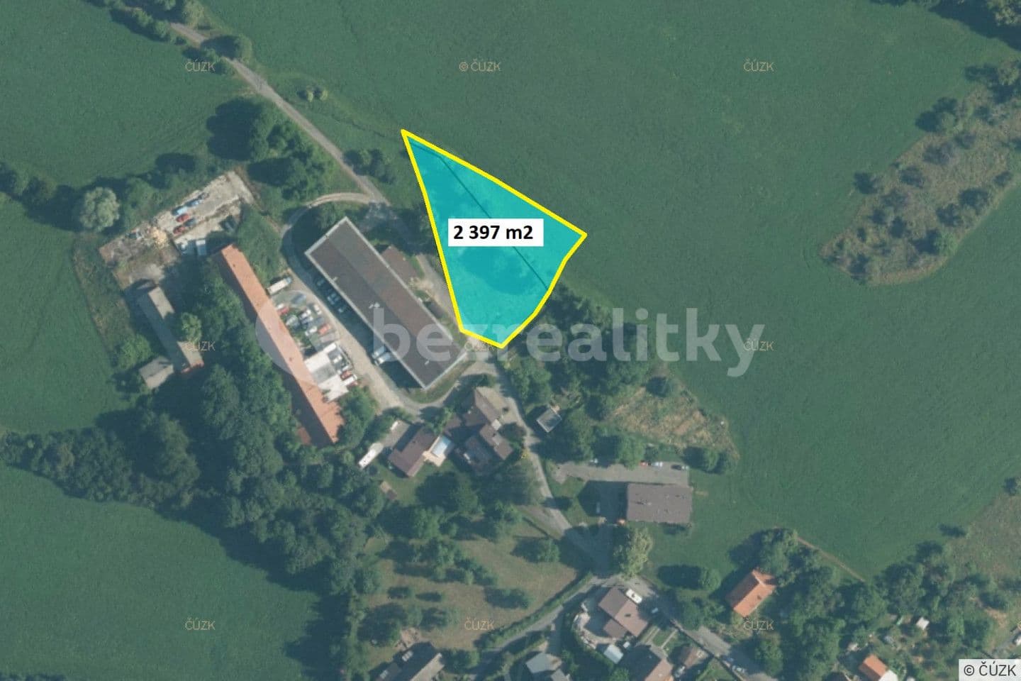 Predaj pozemku 2.397 m², Valašské Meziříčí, Zlínský kraj