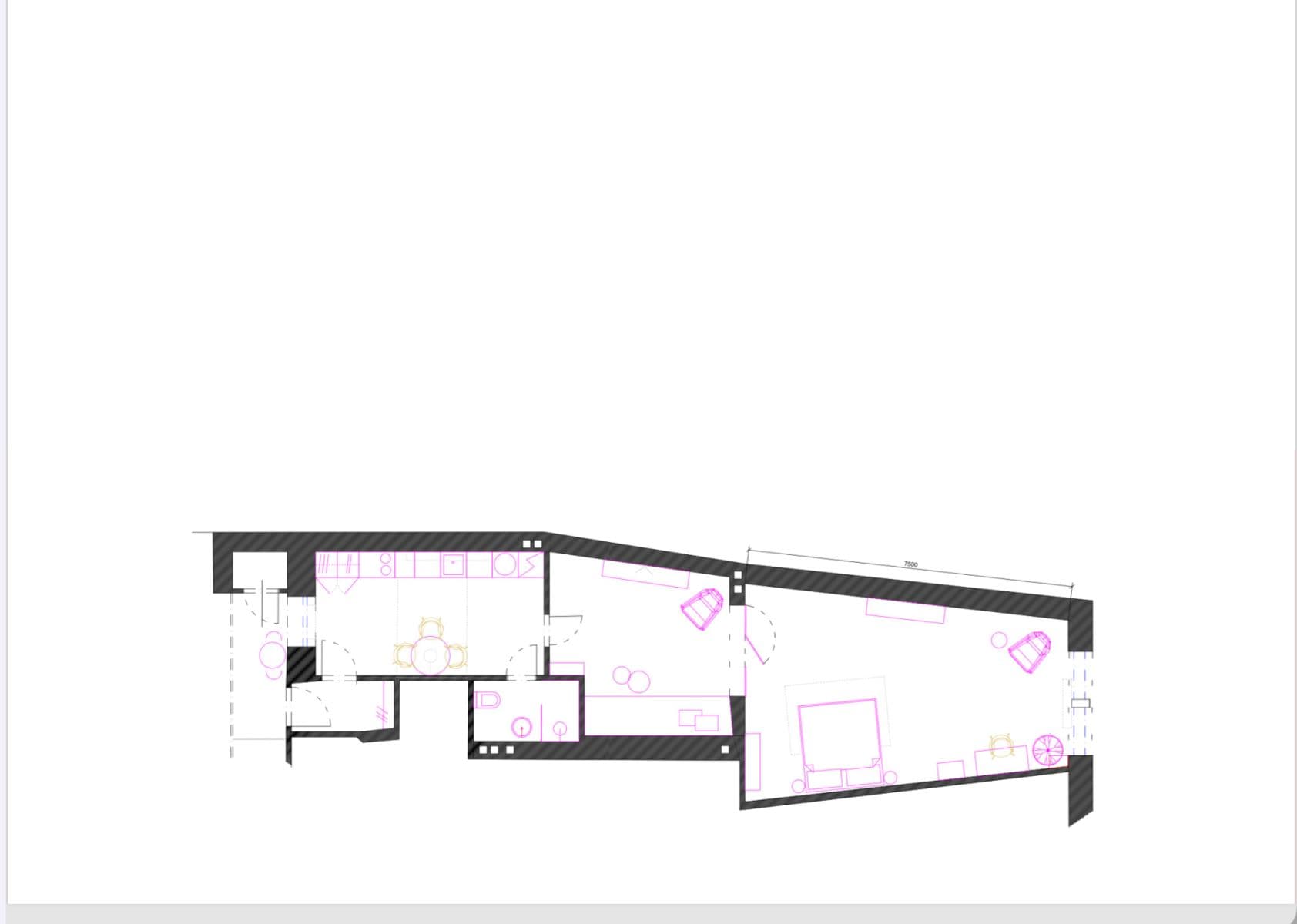 Prenájom bytu  75 m², Melantrichova, Praha, Praha