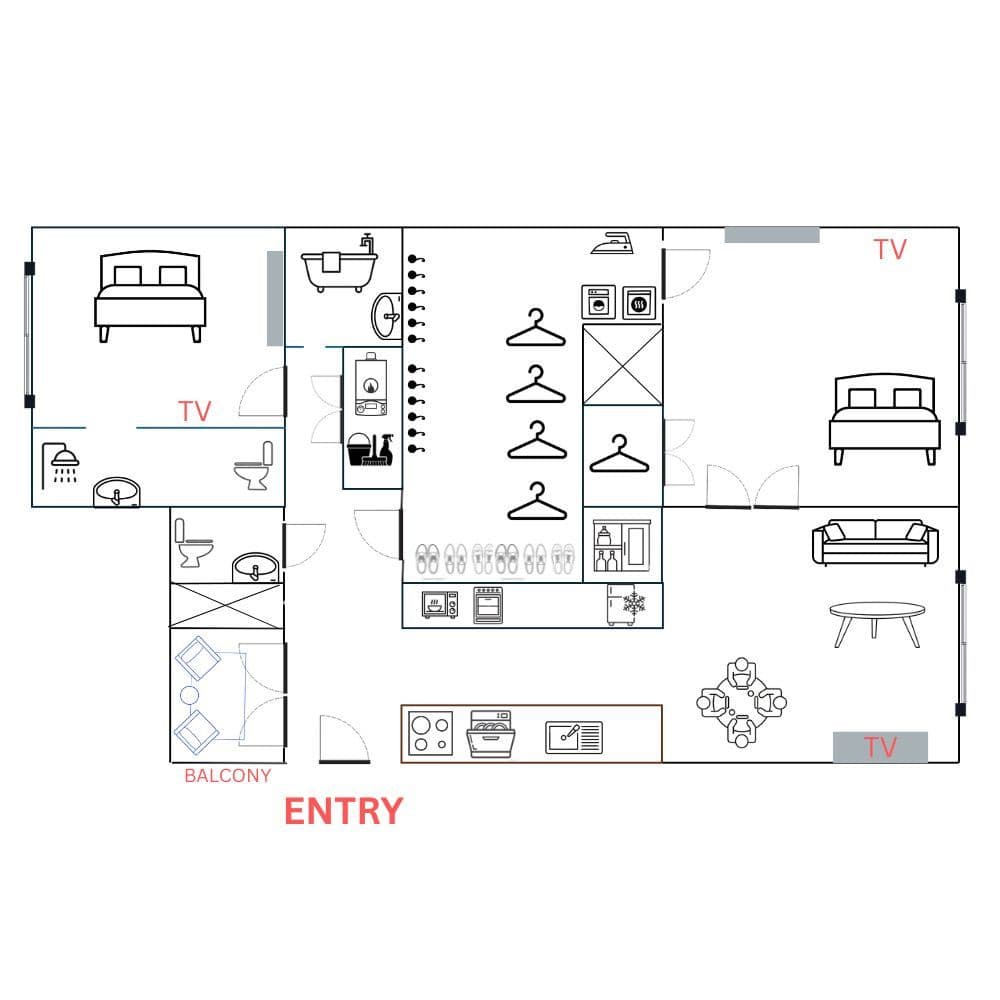 Prenájom bytu  80 m², Na Hutích, Praha, Praha