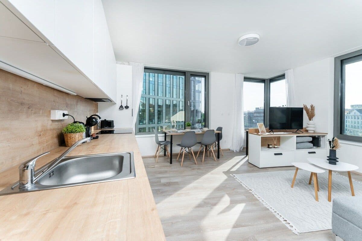 Prenájom bytu  45 m², Plzeňská, Praha, Praha