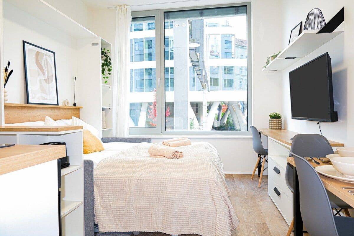 Prenájom bytu  23 m², Plzeňská, Praha, Praha