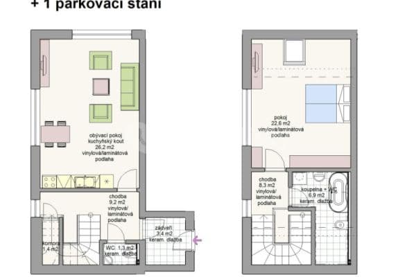 Predaj bytu 2-izbový 78 m², Žarošice, Jihomoravský kraj