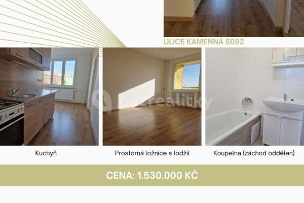 Predaj bytu 3-izbový 60 m², Kamenná, Chomutov, Ústecký kraj
