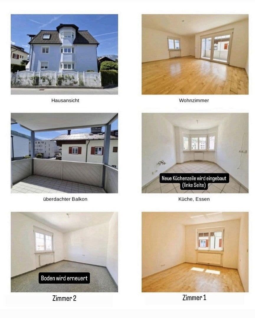 Prenájom bytu 3-izbový 82 m², Wörgl, Tirolsko Prenájom bytu 3-izbový 82 m², Wörgl, Tirolsko