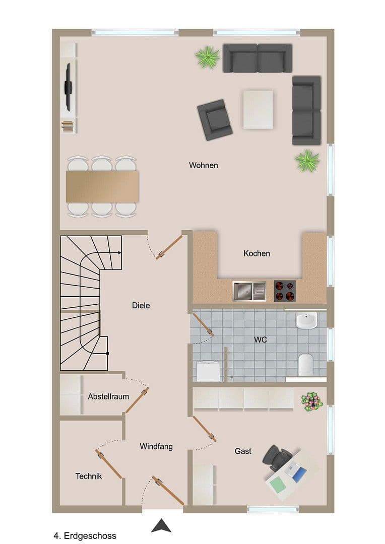 Predaj domu 175 m², pozemek 260 m², Brunnthal, Bavorsko Predaj domu 175 m², pozemek 260 m², Brunnthal, Bavorsko