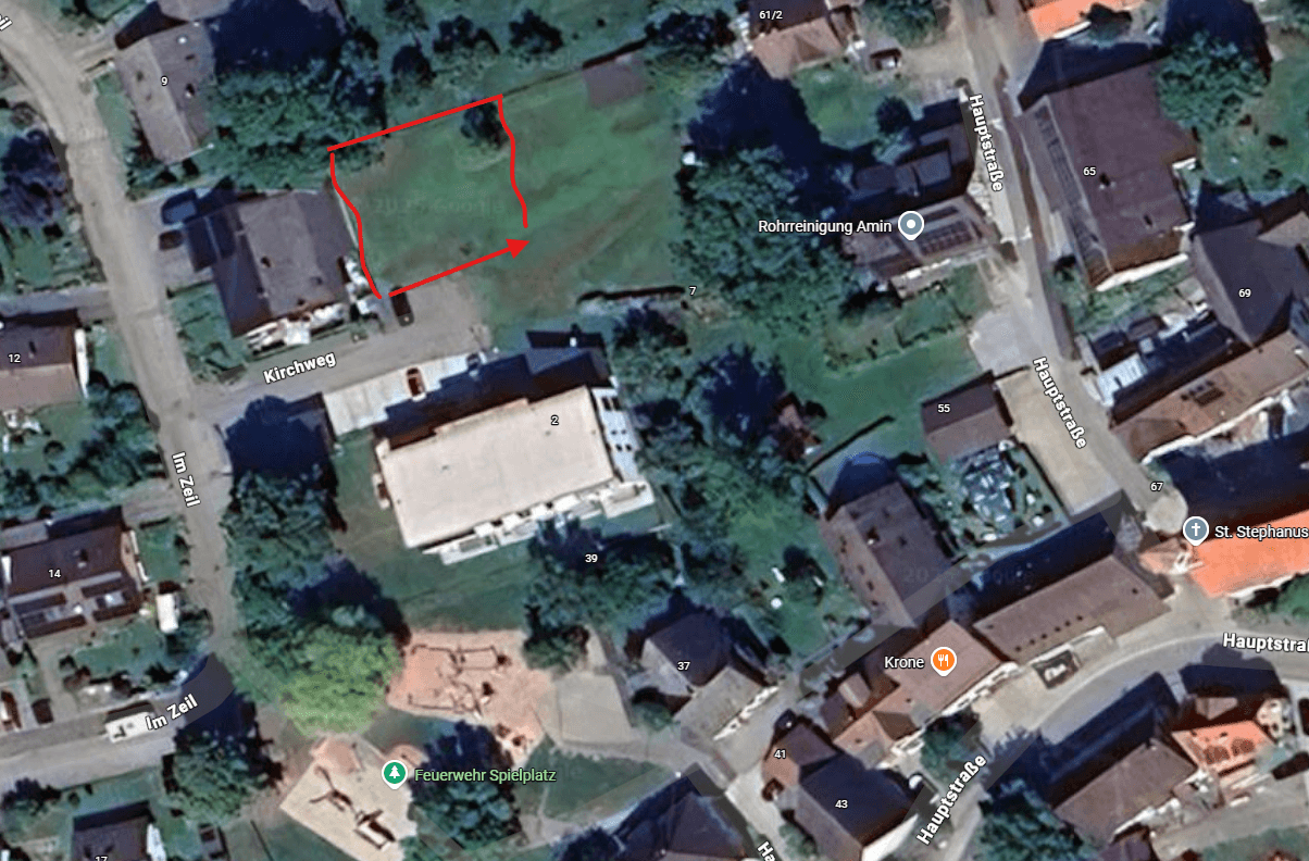 Predaj pozemku 459 m², Empfingen, Bádensko-Wurttembersko Predaj pozemku 459 m², Empfingen, Bádensko-Wurttembersko