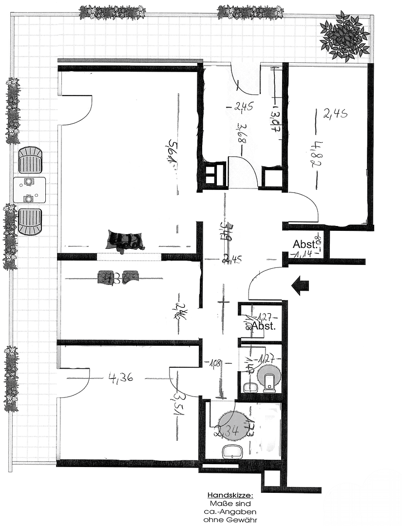 Predaj bytu 3-izbový 92 m², Theodor-Heuss-Straße 50, Wuppertal, Severné Porýnie - Westfálsko Predaj bytu 3-izbový 92 m², Theodor-Heuss-Straße 50, Wuppertal, Severné Porýnie - Westfálsko