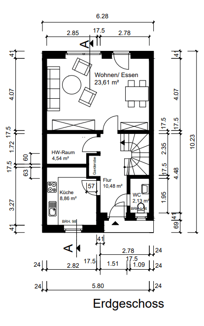 Predaj domu 233 m², pozemek 384 m², Uhlandstraße, Hörstel, Severné Porýnie - Westfálsko Predaj domu 233 m², pozemek 384 m², Uhlandstraße, Hörstel, Severné Porýnie - Westfálsko