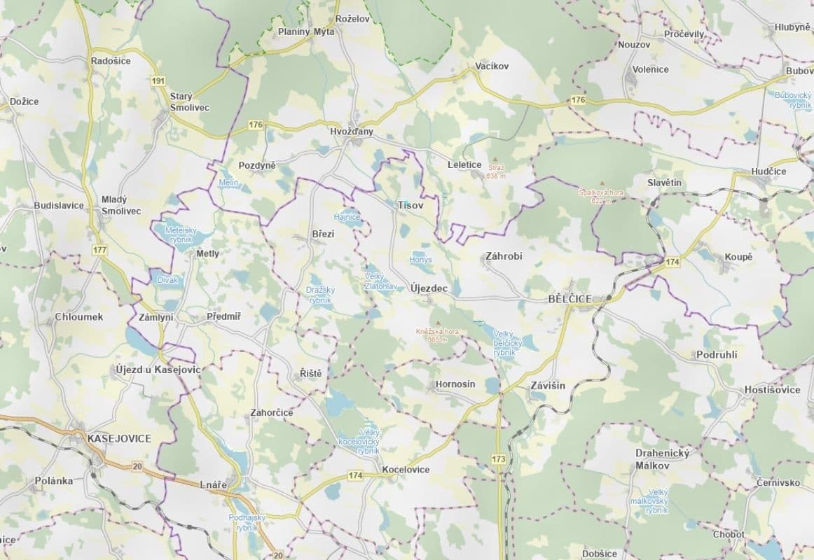 Predaj pozemku 3.130 m², Bělčice, Jihočeský kraj Predaj pozemku 3.130 m², Bělčice, Jihočeský kraj