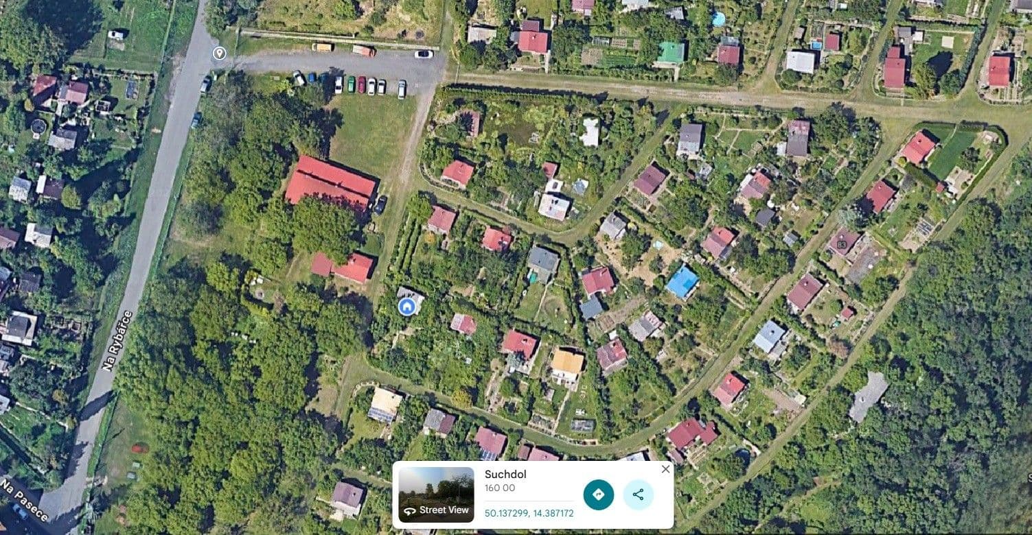 Predaj rekreačného objektu 24 m², pozemek 300 m², Na Rybářce, Praha, Praha Predaj rekreačného objektu 24 m², pozemek 300 m², Na Rybářce, Praha, Praha