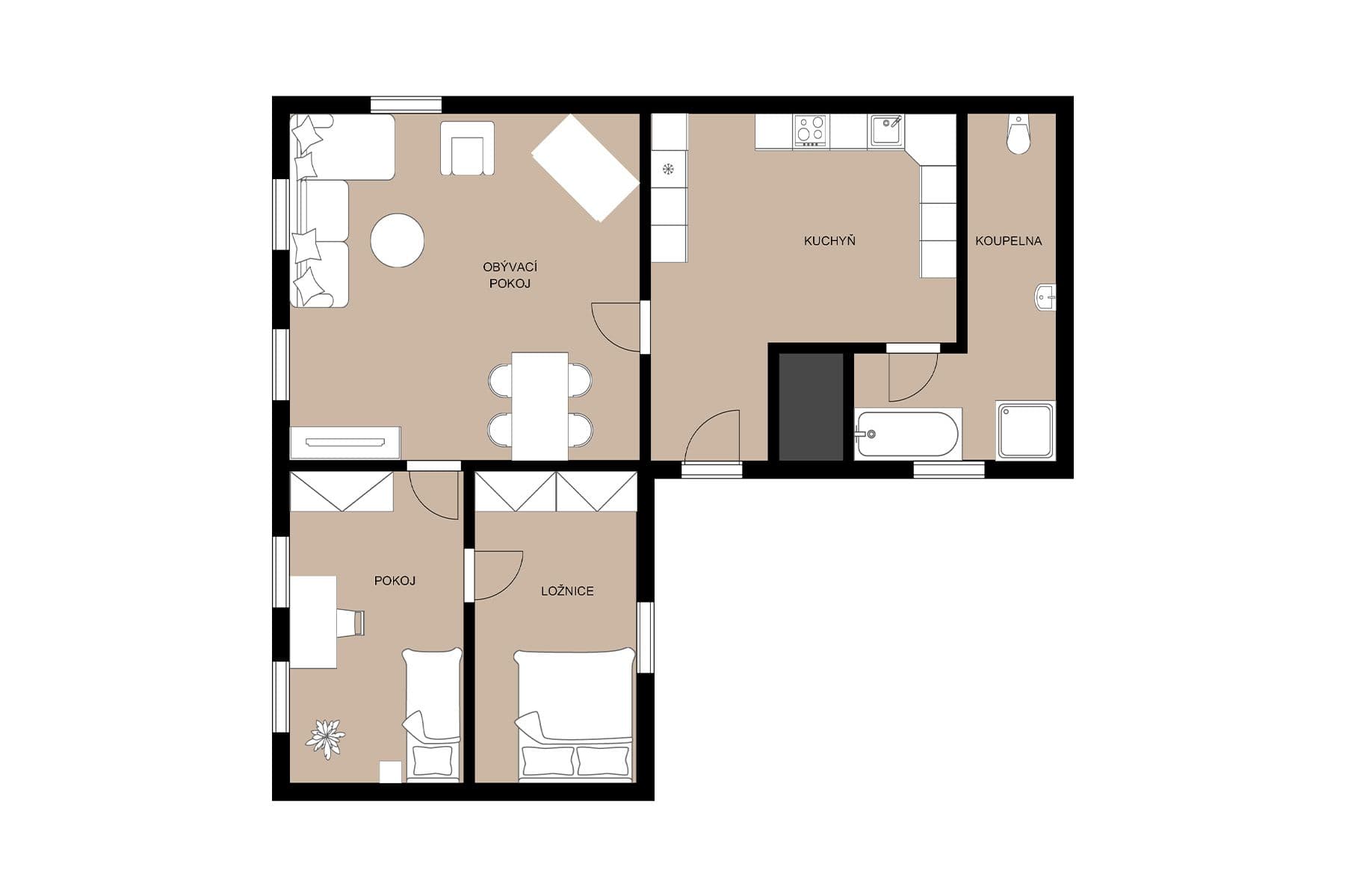 Predaj domu 80 m², pozemek 731 m², Týn nad Vltavou, Jihočeský kraj Predaj domu 80 m², pozemek 731 m², Týn nad Vltavou, Jihočeský kraj
