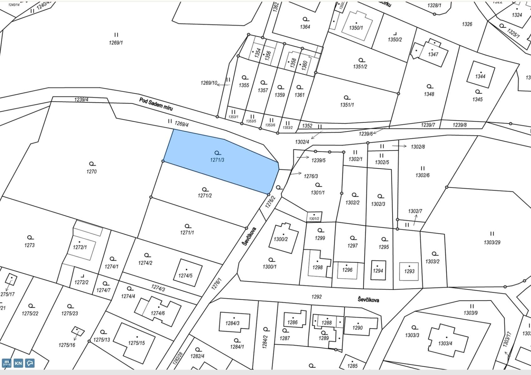 Predaj pozemku 696 m², Ševčíkova, Liberec, Liberecký kraj Predaj pozemku 696 m², Ševčíkova, Liberec, Liberecký kraj