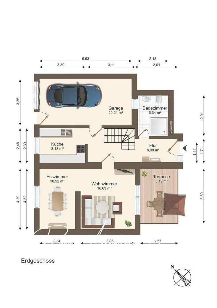 Predaj domu 95 m², pozemek 211 m², Magdeburg, Sasko-Anhaltsko Predaj domu 95 m², pozemek 211 m², Magdeburg, Sasko-Anhaltsko