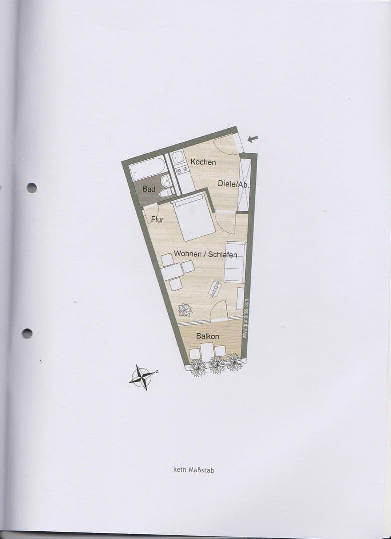Prenájom bytu 1-izbový 42 m², Ungererstr 19, München Schwabing, Bavorsko Prenájom bytu 1-izbový 42 m², Ungererstr 19, München Schwabing, Bavorsko