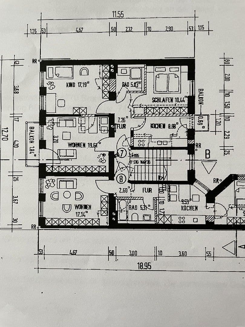 Prenájom bytu 3-izbový 72 m², Fouquéstraße 8, Brandenburg an der Havel, Brandenbursko Prenájom bytu 3-izbový 72 m², Fouquéstraße 8, Brandenburg an der Havel, Brandenbursko