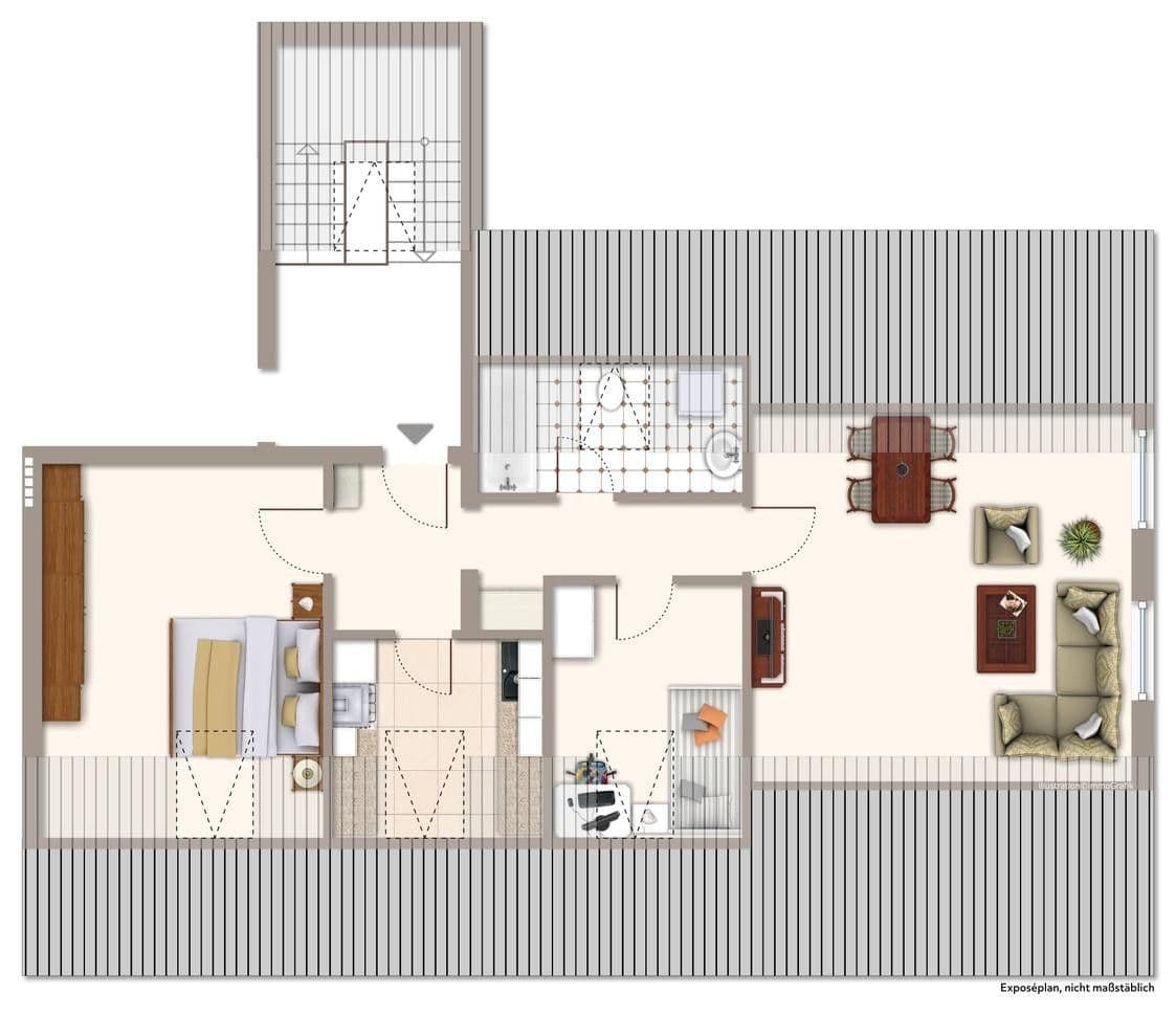 Predaj bytu 3-izbový 74 m², Würzburg, Bavorsko Predaj bytu 3-izbový 74 m², Würzburg, Bavorsko