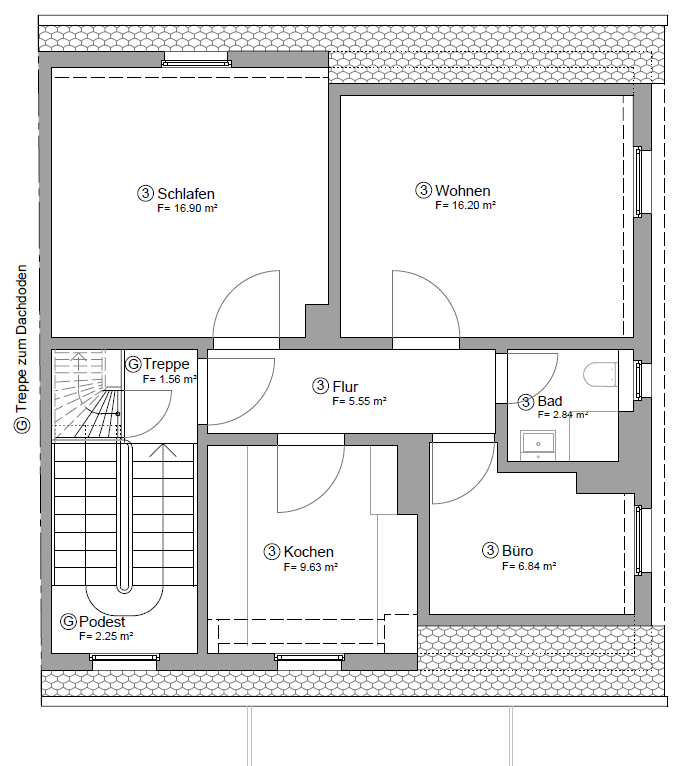 Predaj bytu 3-izbový 59 m², Amberg, Bavorsko Predaj bytu 3-izbový 59 m², Amberg, Bavorsko