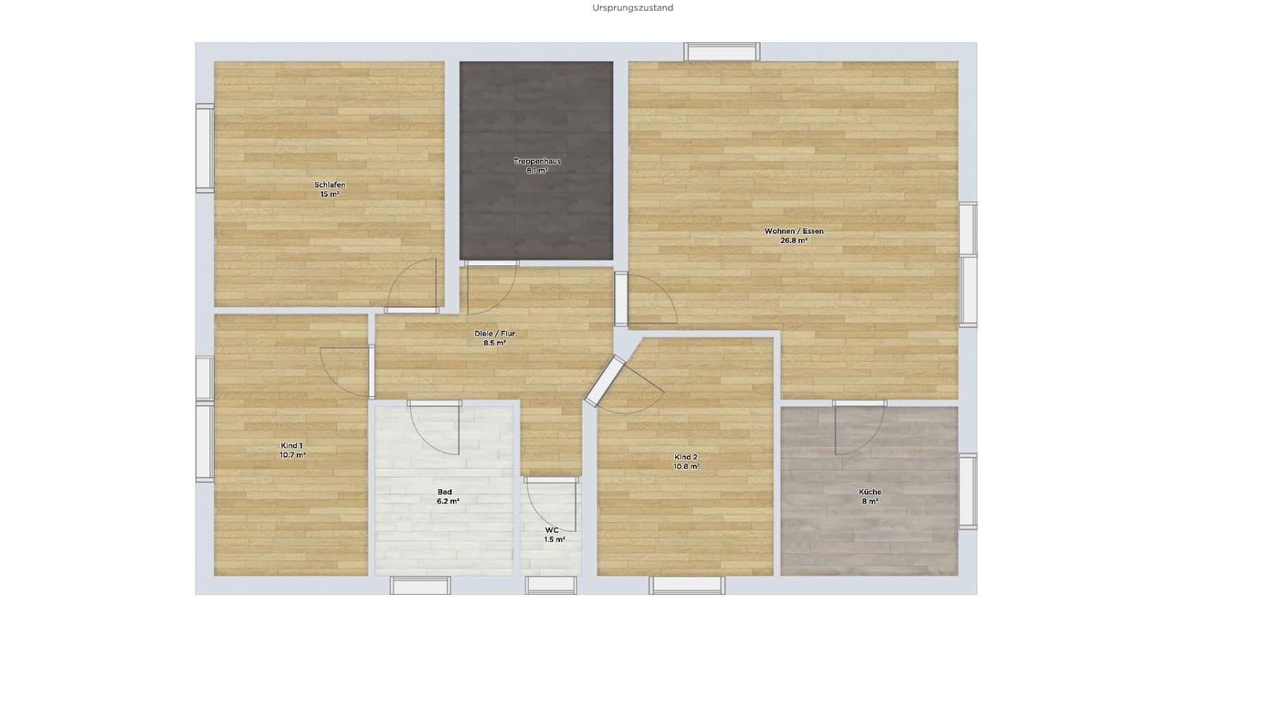 Prenájom bytu 4-izbový 86 m², Eichbrunnenweg 6, Obersulm, Bádensko-Wurttembersko Prenájom bytu 4-izbový 86 m², Eichbrunnenweg 6, Obersulm, Bádensko-Wurttembersko
