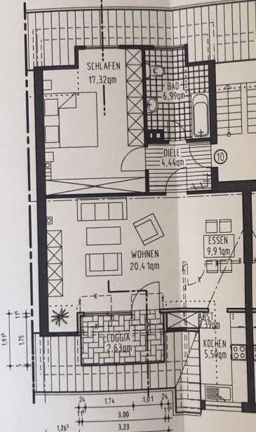 Prenájom bytu 1-izbový 65 m², Busfortshof 25, Gladbeck, Severné Porýnie - Westfálsko Prenájom bytu 1-izbový 65 m², Busfortshof 25, Gladbeck, Severné Porýnie - Westfálsko