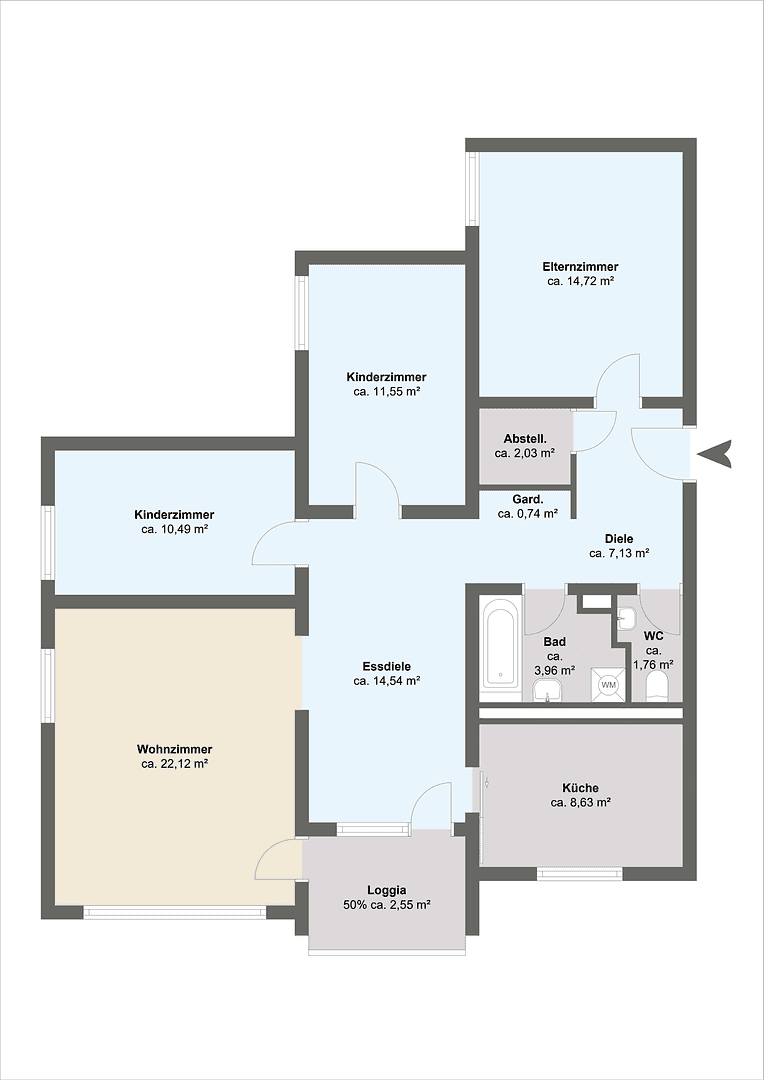 Predaj bytu 4-izbový 101 m², Blaustein, Bádensko-Wurttembersko Predaj bytu 4-izbový 101 m², Blaustein, Bádensko-Wurttembersko