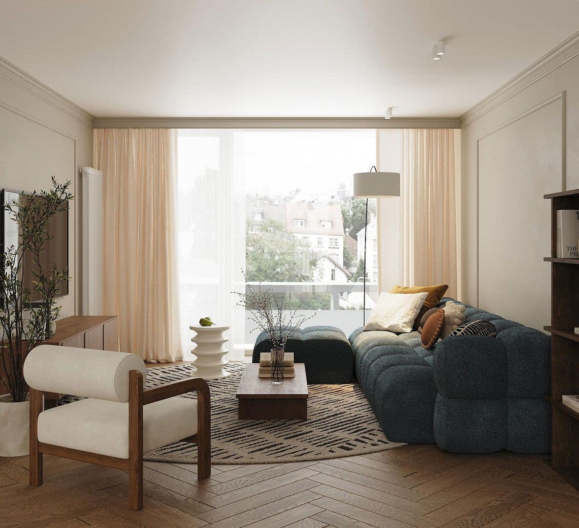 Prenájom bytu 3-izbový 114 m², Nymphenburger Straße 90c, München, Bavorsko Prenájom bytu 3-izbový 114 m², Nymphenburger Straße 90c, München, Bavorsko