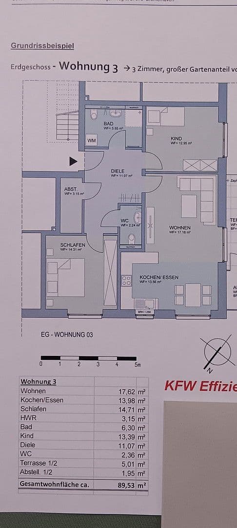 Predaj bytu 3-izbový 89 m², Mecklenburger Weg 3, Bremerhaven, Brémy Predaj bytu 3-izbový 89 m², Mecklenburger Weg 3, Bremerhaven, Brémy