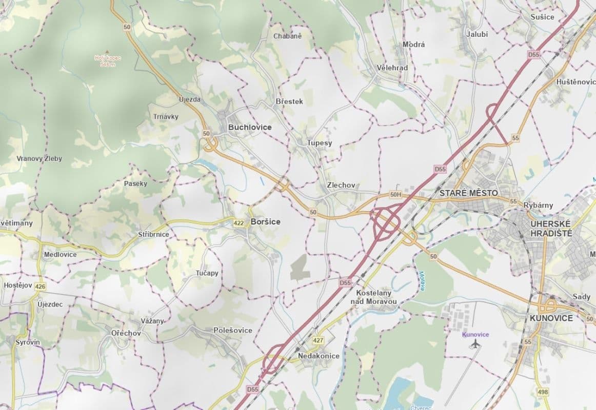 Predaj pozemku 3.990 m², Buchlovice, Zlínský kraj Predaj pozemku 3.990 m², Buchlovice, Zlínský kraj