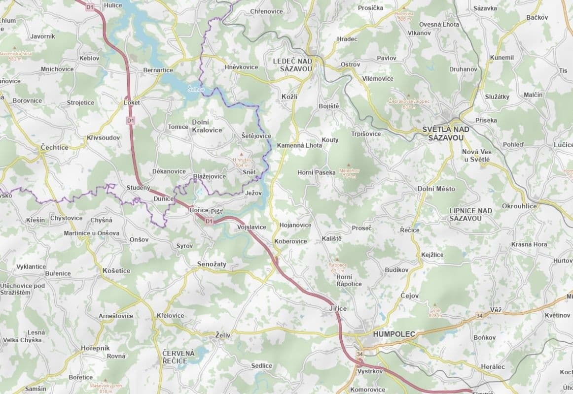 Predaj pozemku 7.902 m², Píšť, Kraj Vysočina Predaj pozemku 7.902 m², Píšť, Kraj Vysočina