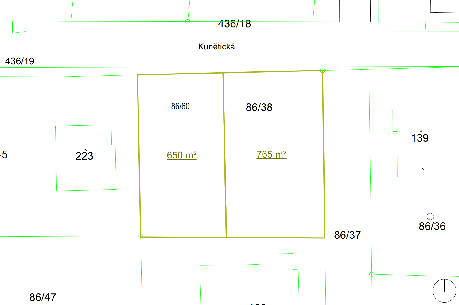 Predaj pozemku 650 m², Sezemice, Pardubický kraj Predaj pozemku 650 m², Sezemice, Pardubický kraj