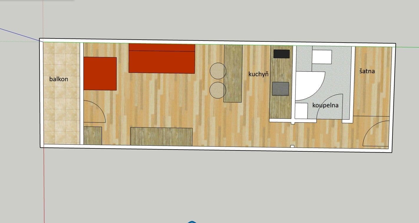 Prenájom bytu 1-izbový 28 m², Liberecká, Jablonec nad Nisou, Liberecký kraj Prenájom bytu 1-izbový 28 m², Liberecká, Jablonec nad Nisou, Liberecký kraj