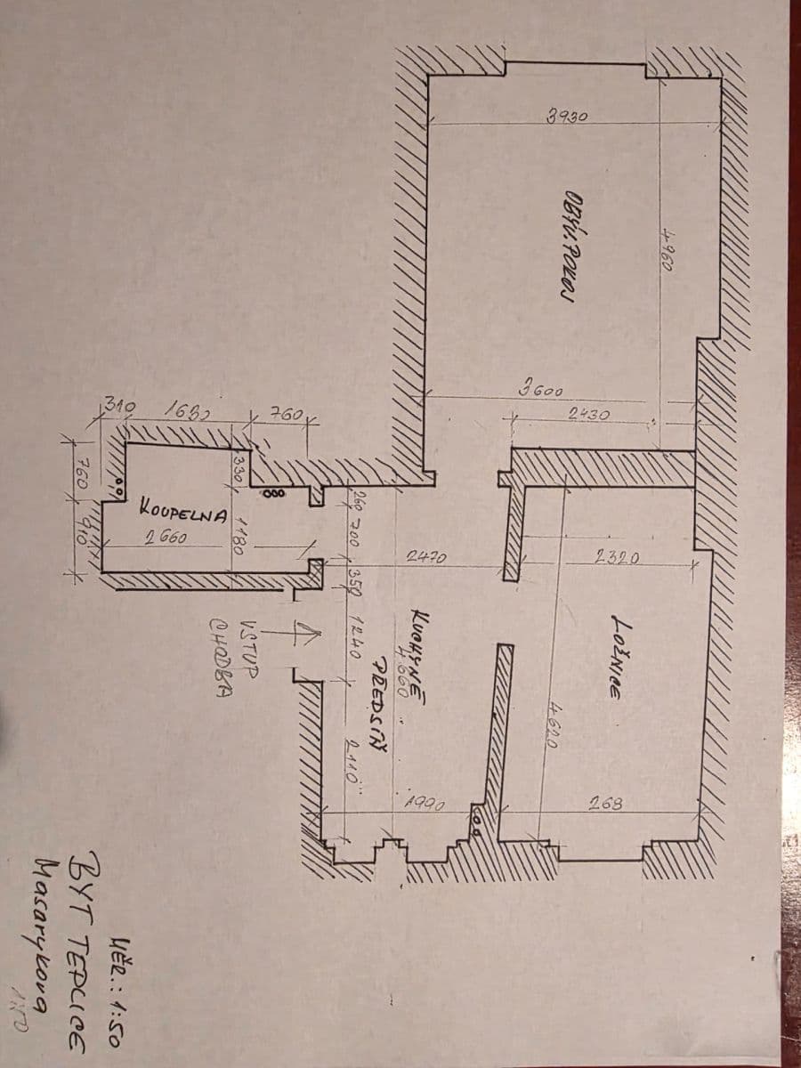 Predaj bytu 2-izbový 45 m², Masarykova třída, Teplice, Ústecký kraj Predaj bytu 2-izbový 45 m², Masarykova třída, Teplice, Ústecký kraj