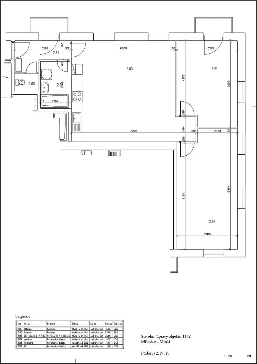 Predaj bytu 3-izbový 86 m², Kaštanová, Milovice, Středočeský kraj Predaj bytu 3-izbový 86 m², Kaštanová, Milovice, Středočeský kraj