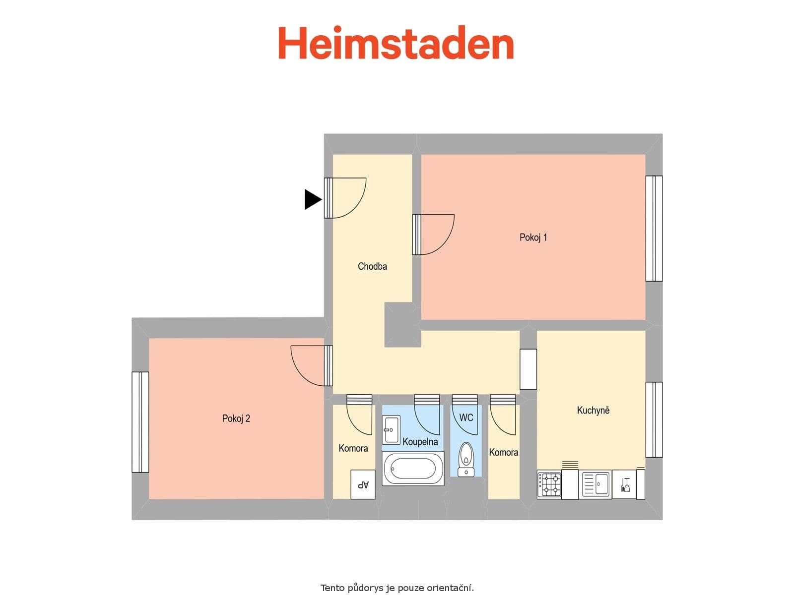 Prenájom bytu 2-izbový 57 m², Urxova, Karviná, Moravskoslezský kraj Prenájom bytu 2-izbový 57 m², Urxova, Karviná, Moravskoslezský kraj