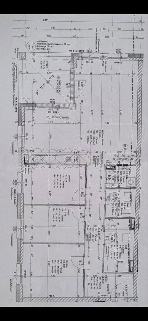 Prenájom bytu 4-izbový 107 m², Wilhelm-Theodor-Roemheldstrasse, Mainz, Porýnie-Falcko Prenájom bytu 4-izbový 107 m², Wilhelm-Theodor-Roemheldstrasse, Mainz, Porýnie-Falcko