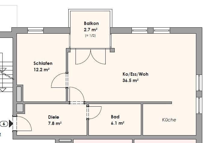 Prenájom bytu 2-izbový 66 m², Moosbauerplatz 8, Bad Endorf, Bavorsko Prenájom bytu 2-izbový 66 m², Moosbauerplatz 8, Bad Endorf, Bavorsko