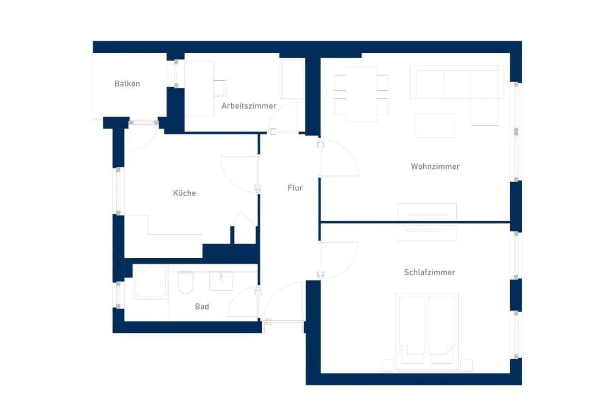 Prenájom bytu 2-izbový 69 m², Berlin, Berlín Prenájom bytu 2-izbový 69 m², Berlin, Berlín