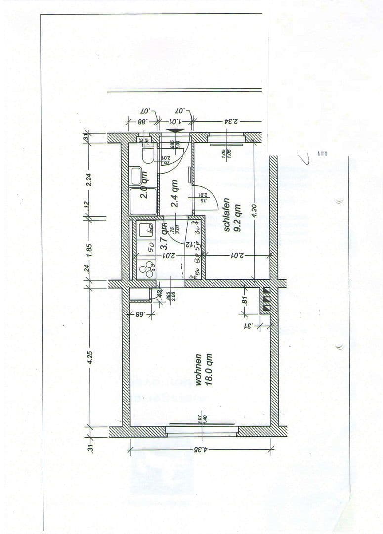 Predaj bytu 2-izbový 34 m², Henckellweg 4, Hannover, Dolné Sasko Predaj bytu 2-izbový 34 m², Henckellweg 4, Hannover, Dolné Sasko