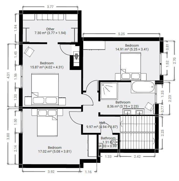 Predaj domu 150 m², pozemek 569 m², Rheine, Severné Porýnie - Westfálsko Predaj domu 150 m², pozemek 569 m², Rheine, Severné Porýnie - Westfálsko